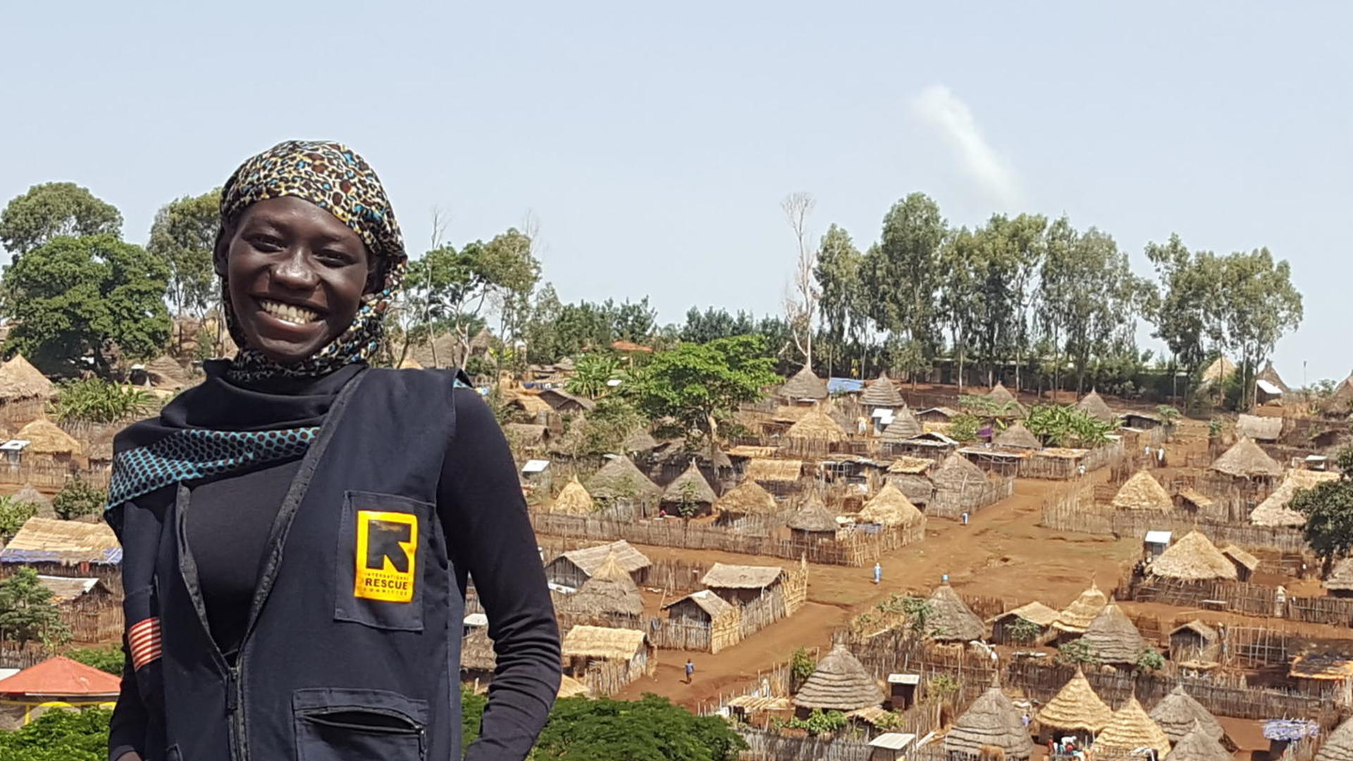 Hafiza in Tongo refugee camp in Ethiopia