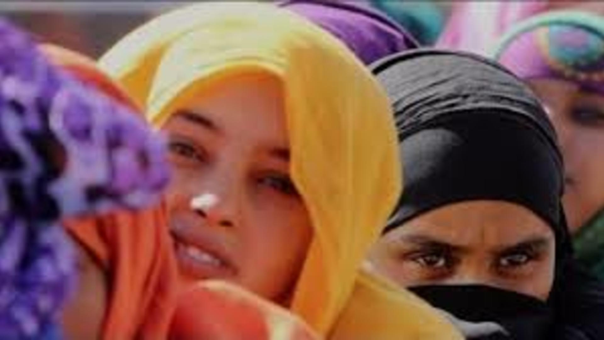 A group of migrant women