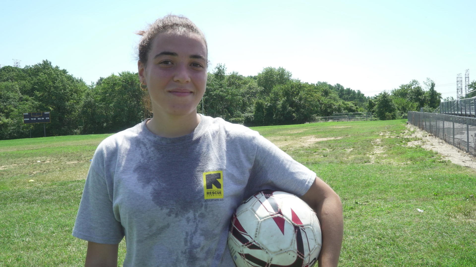 18-year-old Reema was resettled by the IRC in Baltimore 18-year-old Reema was resettled by the IRC in Baltimore