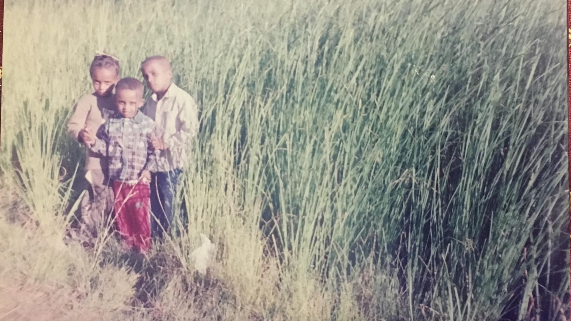 Kudus and his siblings in Eritrea Kudus and his siblings in Eritrea