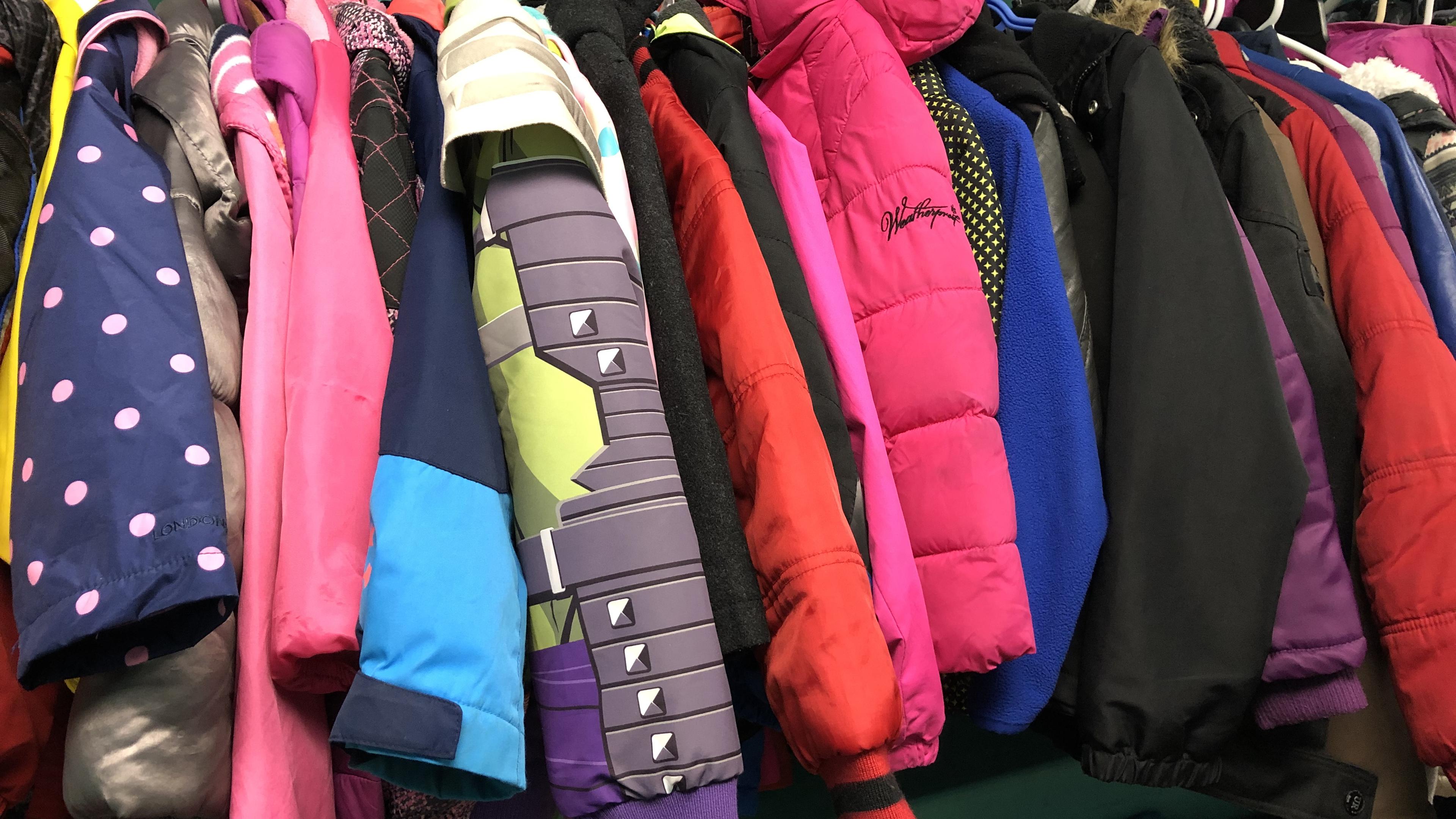 Store winter coats clearance