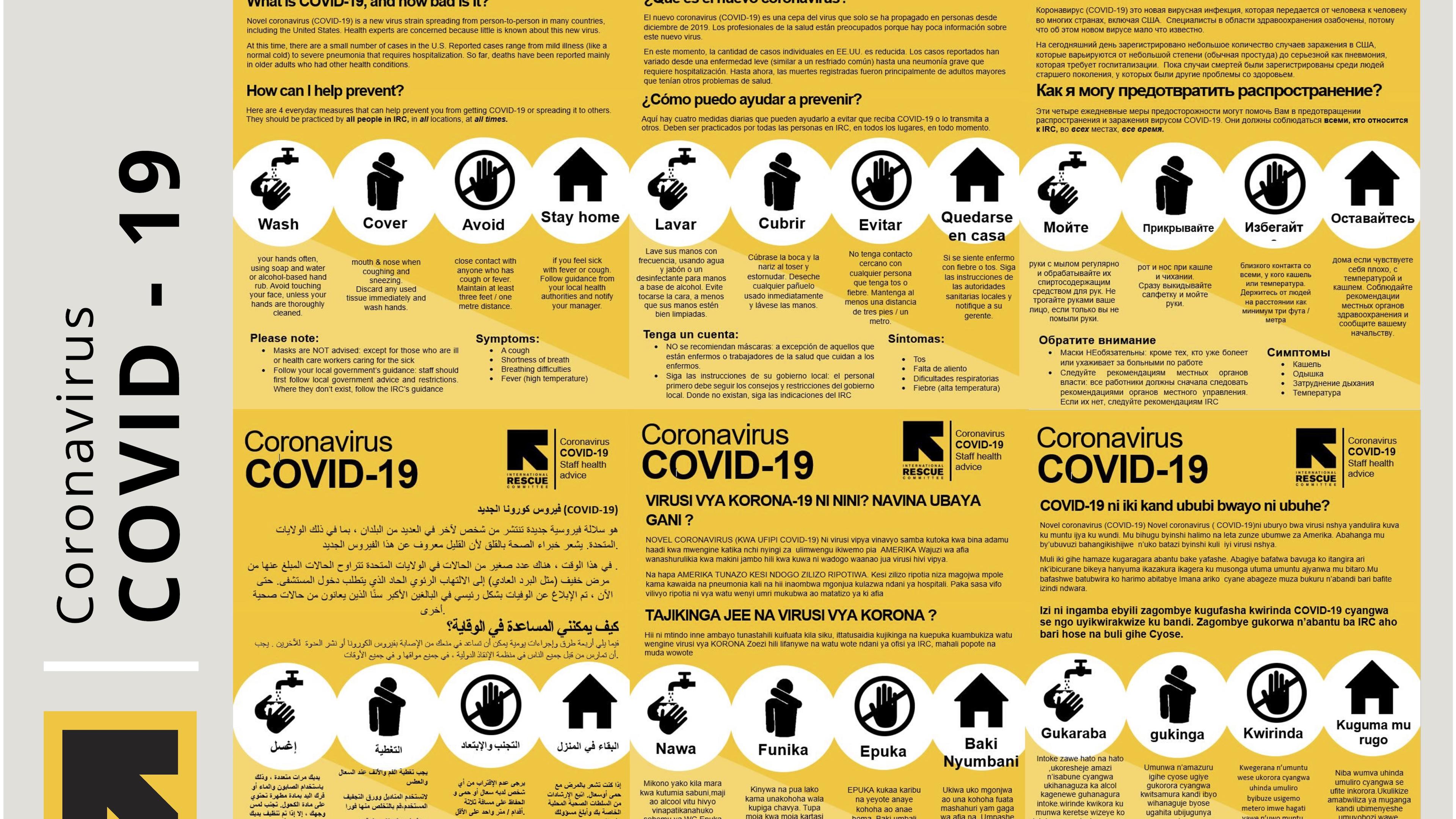 Covid 19 Guidance For Irc Clients In Nj International Rescue Committee Irc