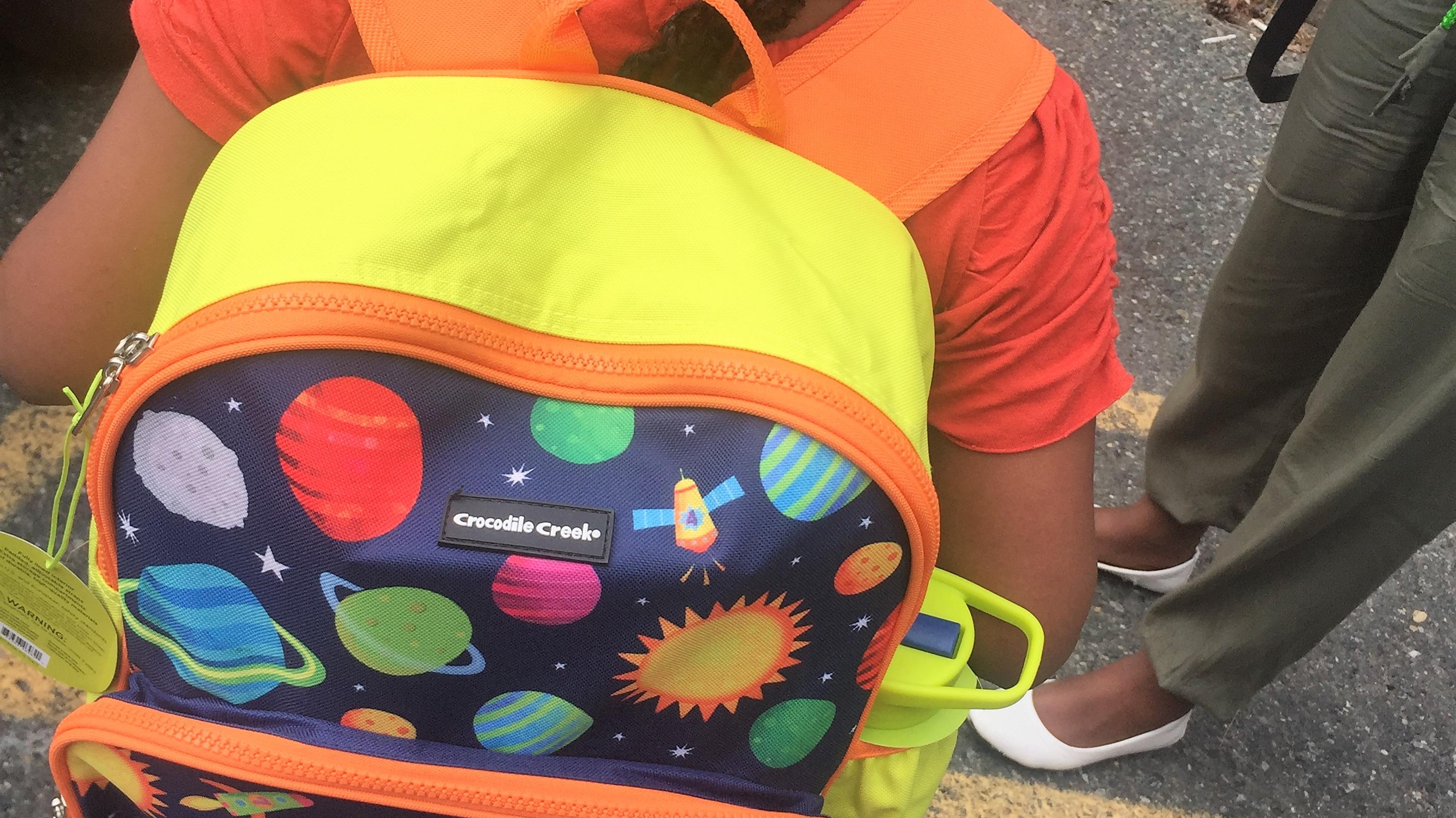 Backpacks and coats for refugees International Rescue Committee (IRC)