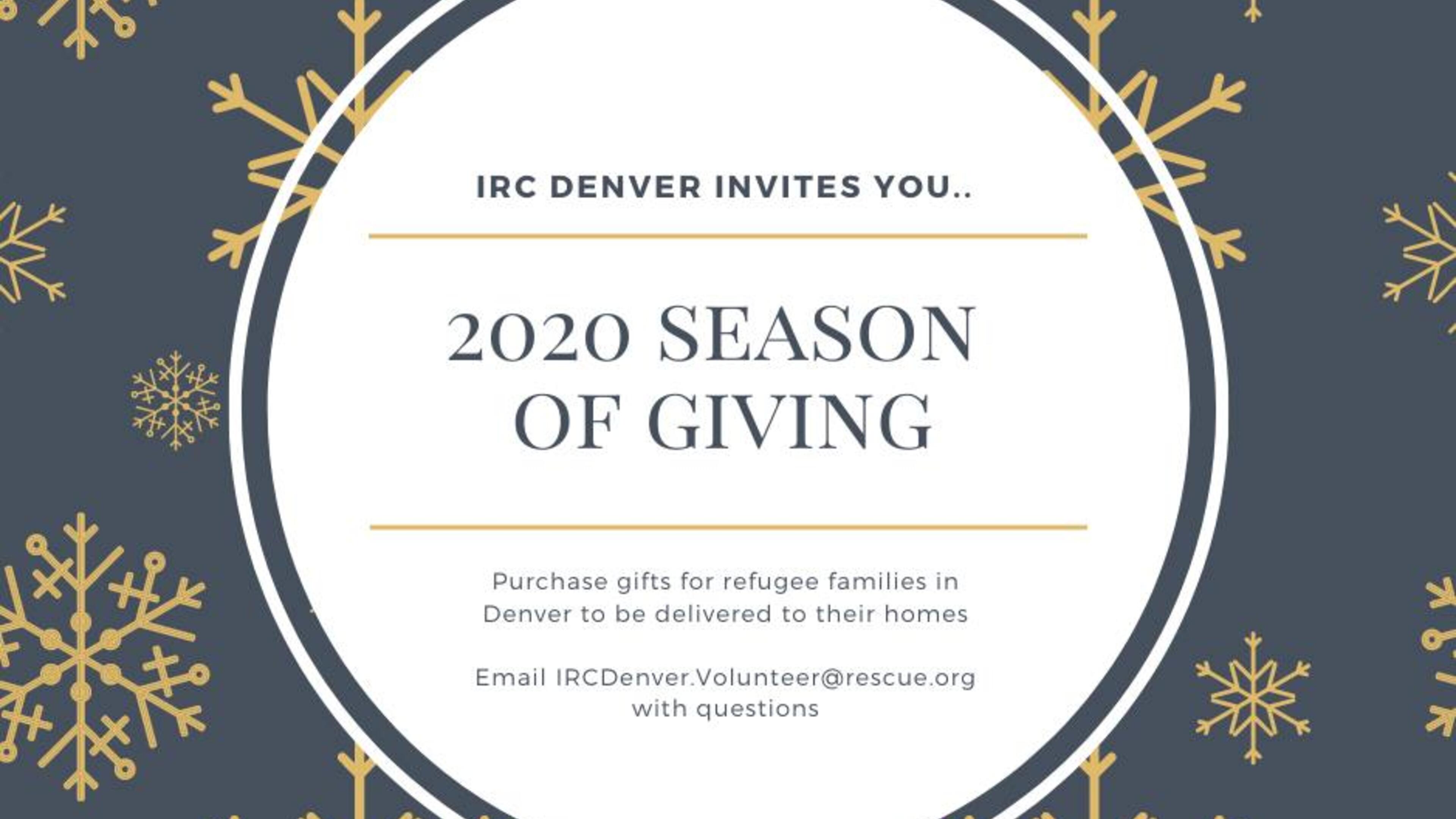 It S Time For The Season Of Giving International Rescue Committee Irc